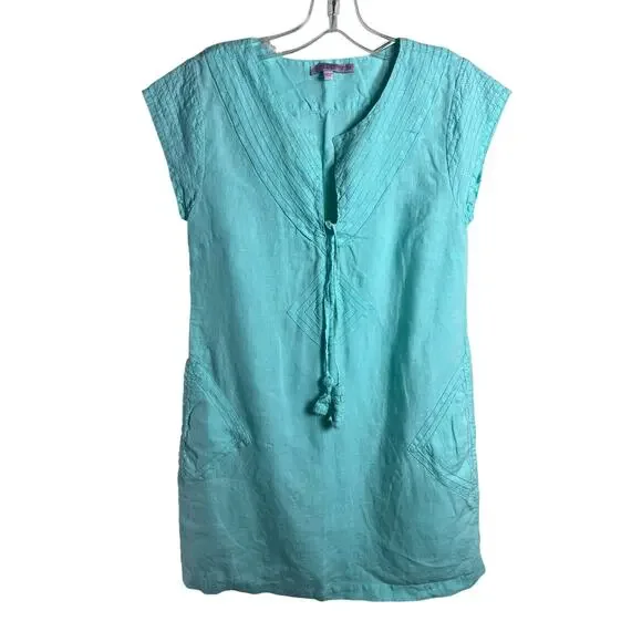 Calypso St. Barth Dresses | Calypso St. Barth | Women's Xs 100% Linen Dress Pastel Green | Color: Green | Size: Xs | Factorygirllee's Closet